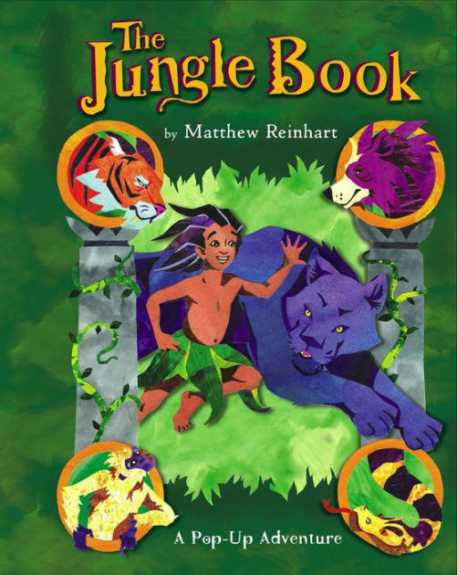 Jungle Book A Popup Adventure by Matthew Reinhart, Pop Up Book