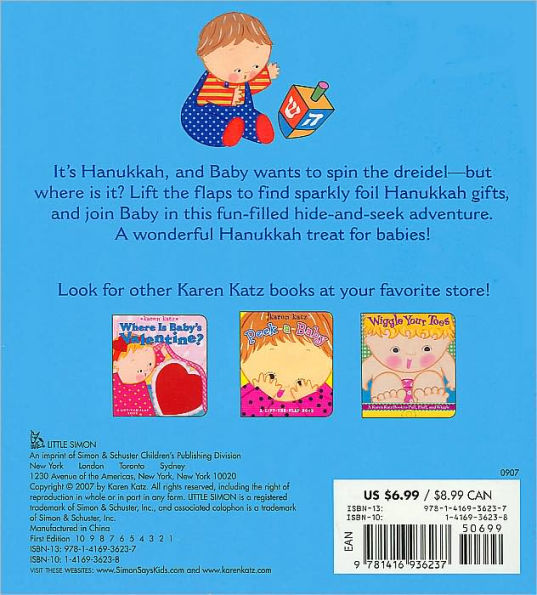 Where Is Baby's Dreidel?: A Lift-the-Flap Book