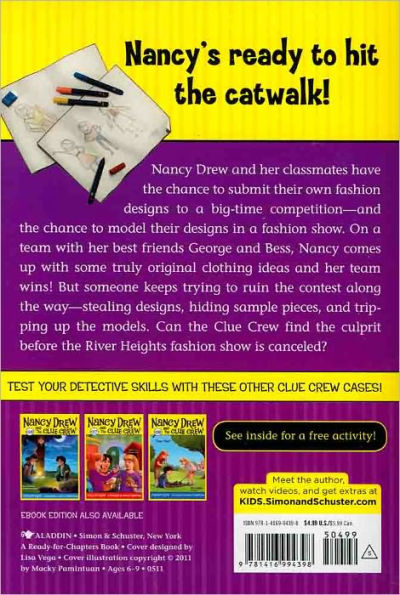 Designed for Disaster (Nancy Drew and the Clue Crew Series #29)