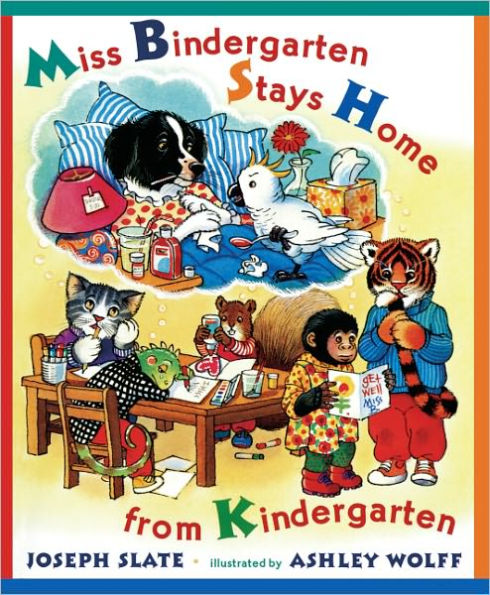 Miss Bindergarten Stays Home from Kindergarten (Turtleback School & Library Binding Edition)