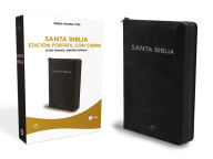 Title: RVR60, Santa Biblia, Letra grande, Edición portátil, Leathersoft, Negro, Palabras de Jesús en Rojo, con cierre, Author: RVR 1960- Reina Valera 1960