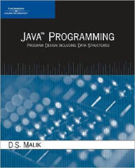 Java Programming: Program Design Including Data Structures / Edition 1