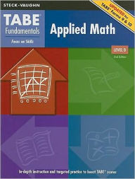 TABE Fundamentals: Student Edition Applied Math, Level D