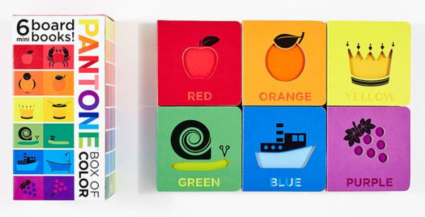 Pantone: Box of Color: 6 Mini Board Books!