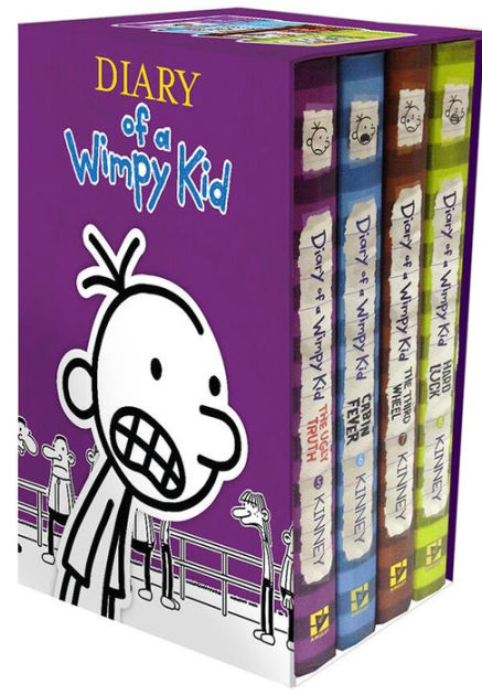 Diary of a Wimpy Kid Box of Books 5-8|Hardcover