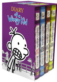 Title: Diary of a Wimpy Kid Box of Books 5-8, Author: Jeff Kinney