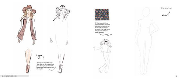 Sketch Your Style: A Guided Sketchbook for Drawing Your Dream Wardrobe