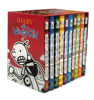 Title: Diary of a Wimpy Kid Box of Books (Books 1-10), Author: Jeff Kinney