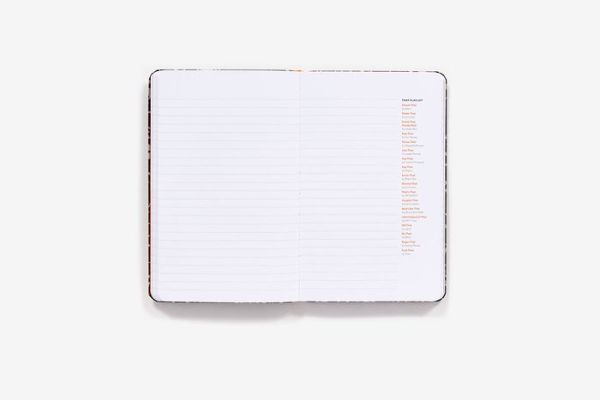 Rhyme Book: A lined notebook with quotes, playlists, and rap stats