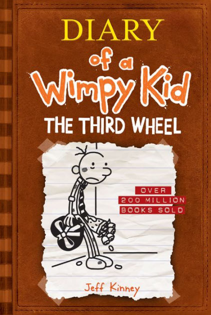 The Third Wheel (Diary of a Wimpy Kid Series #7) by Jeff Kinney, Hardcover