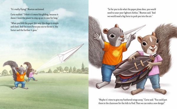 Newton and Curie Take Flight!: A Picture Book