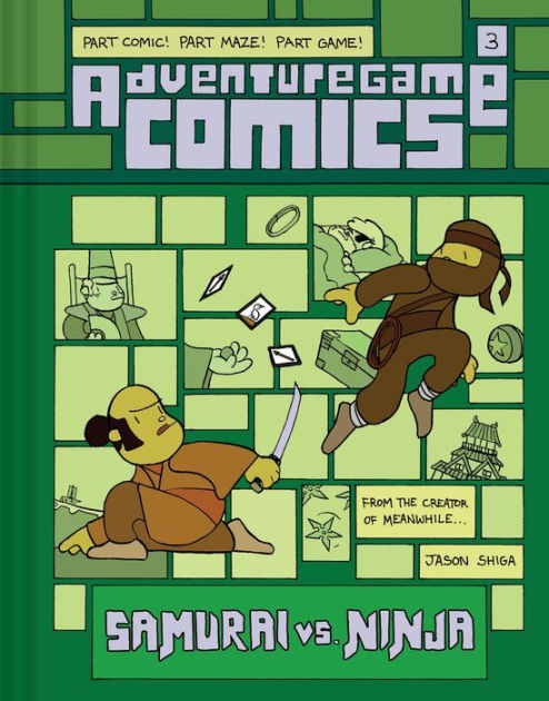 Adventuregame Comics: Samurai vs. Ninja (Book 3): An Interactive