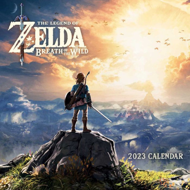 Legend of Zelda Breath of the Wild 2023 Wall Calendar by Nintendo