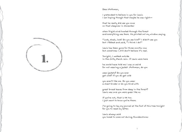Dear Mothman: A Novel in Verse