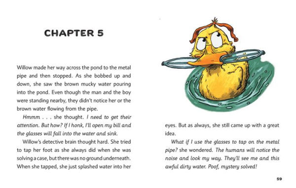 Detective Duck: The Case of the Missing Tadpole (Detective Duck #2)