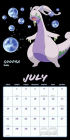Alternative view 6 of Pok mon Moves 2024 Wall Calendar