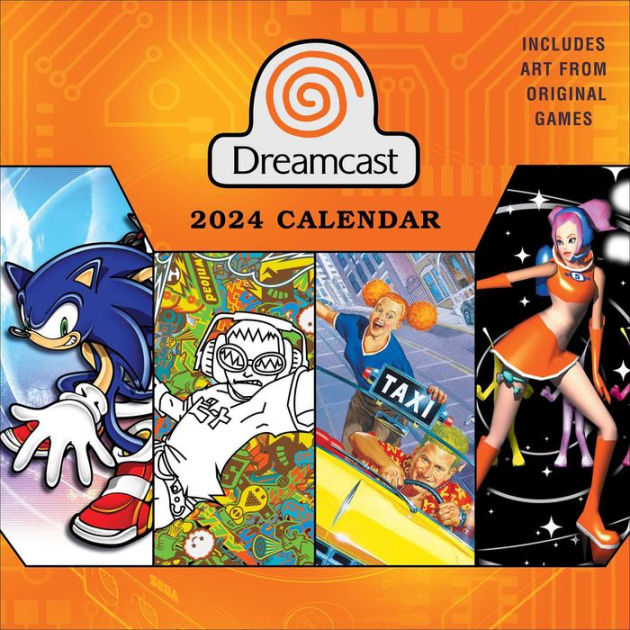 Sega Dreamcast 2025 Wall Calendar