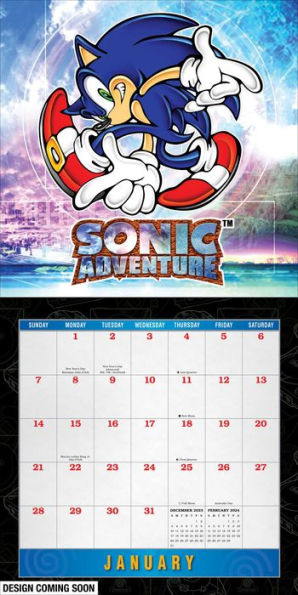 Sega Dreamcast 2024 Wall Calendar