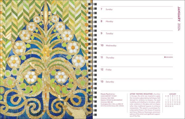 Masterpieces 12-Month 2024 Engagement Calendar