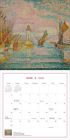 Alternative view 4 of Impressionism and Post-Impressionism 2024 Wall Calendar