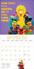Alternative view 4 of Sesame Street Elmo Loves You 16-Month 2023-2024 Wall Calendar: September 2023-December 2024
