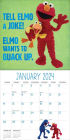 Alternative view 6 of Sesame Street Elmo Loves You 16-Month 2023-2024 Wall Calendar: September 2023-December 2024