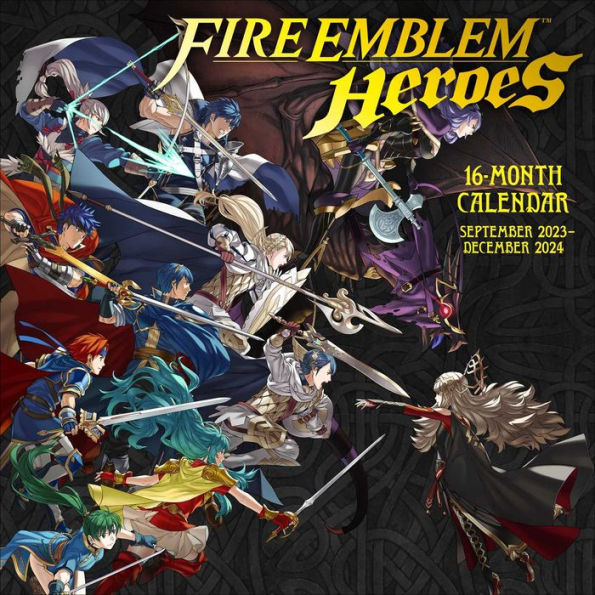 Fire Emblem 16-Month 2024 Wall Calendar