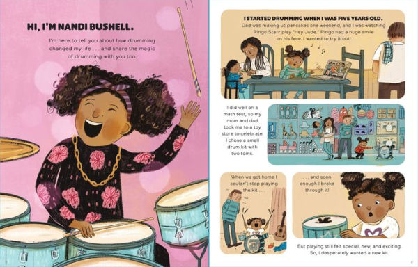 The Life-Changing Magic of Drumming: A Beginner's Guide by Musician Nandi Bushell