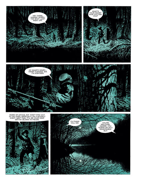 The Red Badge of Courage: A Graphic Novel Adaptation of Stephen Crane's Classic