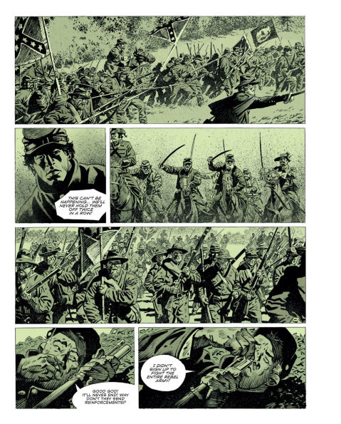 The Red Badge of Courage: A Graphic Novel Adaptation of Stephen Crane's Classic