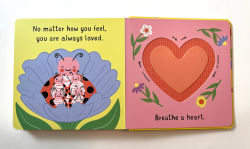 Alternative view 4 of Breathe a Rainbow (An Interactive Board Book): With 8 Calming Textures to Trace with Your Finger