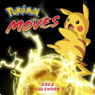 Title: 2026 Pokemon Moves Wall Calendar