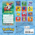 Alternative view 4 of 2026 Pokemon Mini Wall Calendar