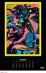 Alternative view 3 of 2026 Marvel Classic Black Light Poster Calendar with 12 Frameable Prints