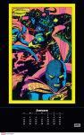 Alternative view 6 of 2026 Marvel Classic Black Light Poster Calendar with 12 Frameable Prints