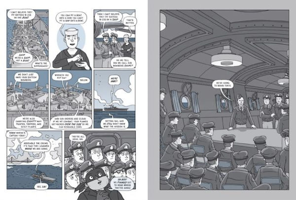 Raid of No Return: Bigger & Badder Edition (Nathan Hale's Hazardous Tales #7): A World War II Tale of the Doolittle Raid