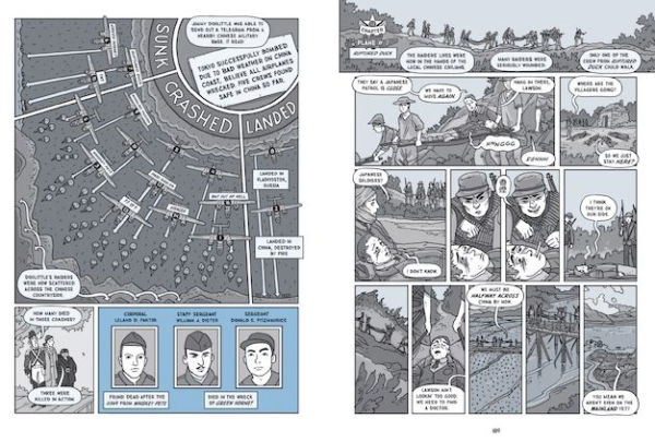Raid of No Return: Bigger & Badder Edition (Nathan Hale's Hazardous Tales #7): A World War II Tale of the Doolittle Raid