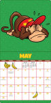 Alternative view 3 of 2026 Donkey Kong Wall Calendar