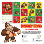 Alternative view 4 of 2026 Donkey Kong Wall Calendar