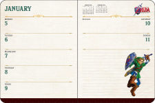 Alternative view 2 of 2025-2026 Legend of Zelda 16-Month Weekly/Monthly Planner