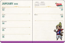 Alternative view 4 of 2025-2026 Legend of Zelda 16-Month Weekly/Monthly Planner