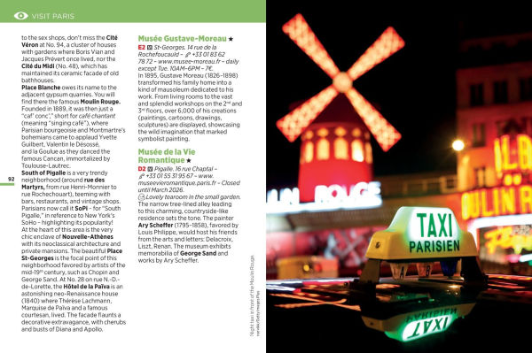 Michelin Travel Guides Short Stays: Paris: Fully Updated and Includes Detachable Map