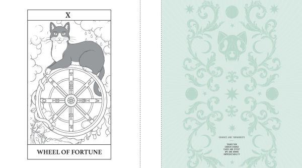 Cats Rule the Earth Tarot Coloring Book: Beautiful Tarot Designs for the Feline-Obsessed