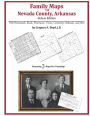 Family Maps of Nevada County, Arkansas, Deluxe Edition: With Homesteads, Roads, Waterways, Towns, Cemeteries, Railroads, and More