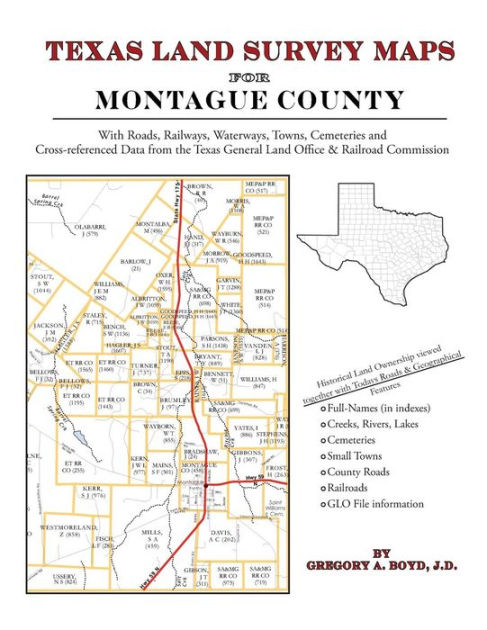 map of montague county texas texas land survey maps for montague county by gregory a boyd j d paperback barnes noble 174 map of montague county texas texas land survey maps for montague county by gregory a boyd j d paperback barnes noble 174