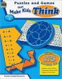 Puzzles and Games That Make Kids Think Grade 2
