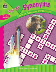 Fun With Synonyms: Crossword & Wordsearch Puzzles (grd 4+)
