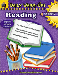 Title: Daily Warm-Ups: Reading, Grade 6, Author: Sarah Clark