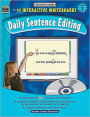 Interactive Learning: Daily Sentence Editing, Grade 2 (bk w/CD)
