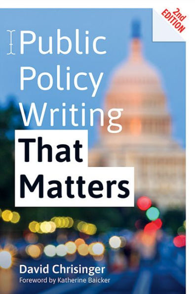 Public Policy Writing That Matters